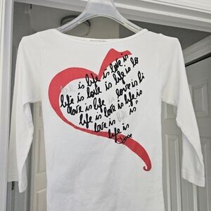 Diane Von‎ Furstenberg and Saks Fifth Avenue Key To The Cure BREAST CANCER Tee